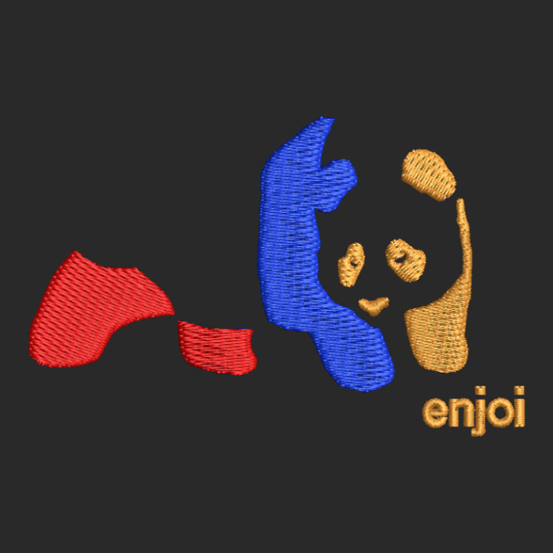 Panda Enjoi Skateboards Embroidered Hat Snapback | Artistshot