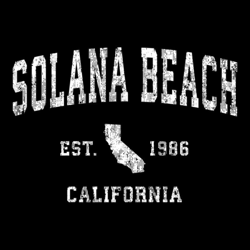 Solana Beach California Ca Vintage Athletic Sports Design Pullover Hoo V-Neck Tee by cm-arts | Artistshot