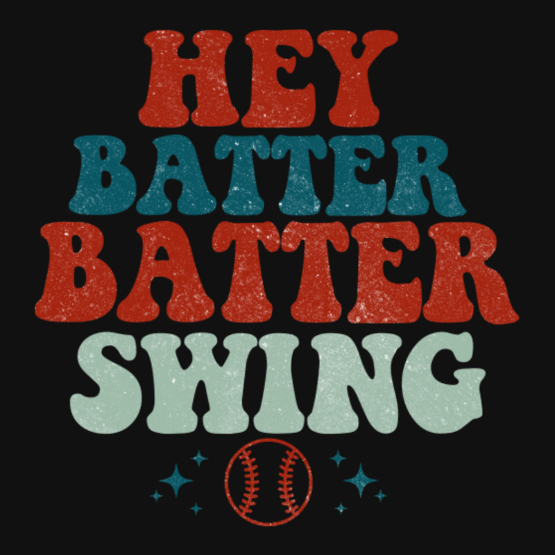 Hey Batter Batter Swing Round Patch | Artistshot