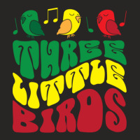 Three Little Birds Ladies Fitted T-shirt | Artistshot