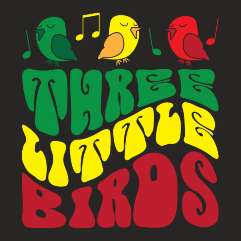 Three Little Birds Ladies Fitted T-Shirt by cm-arts | Artistshot