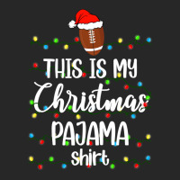 Football Football Lovers This Is My Christmas Pajama Santa Hat Lights  Women's Pajamas Set | Artistshot