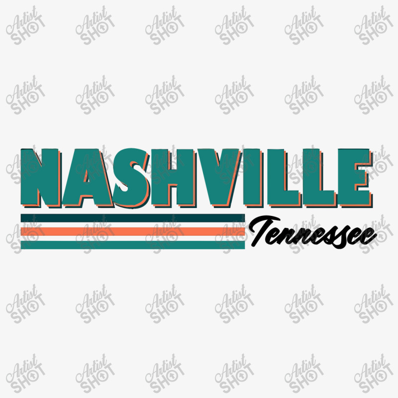 Nashville, Tennessee Ladies Fitted T-Shirt by TheSkulloids | Artistshot