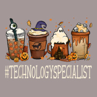 Technology Specialist Horror Coffee Halloween Pumpkin Autumn T Shirt Vintage Short | Artistshot