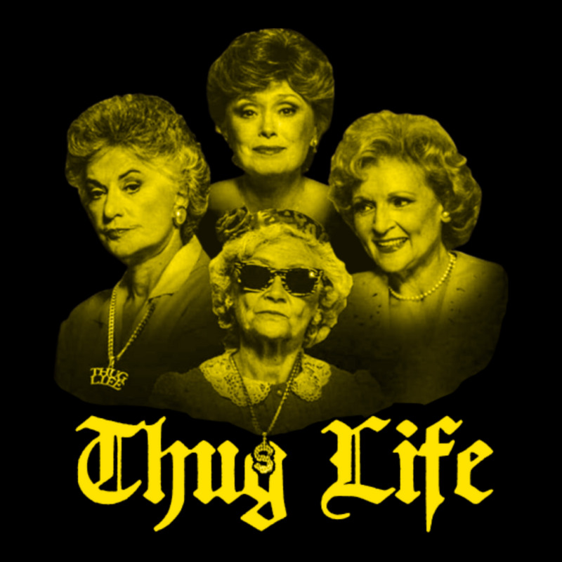 Thug Life Golden Women's V-Neck T-Shirt by cm-arts | Artistshot