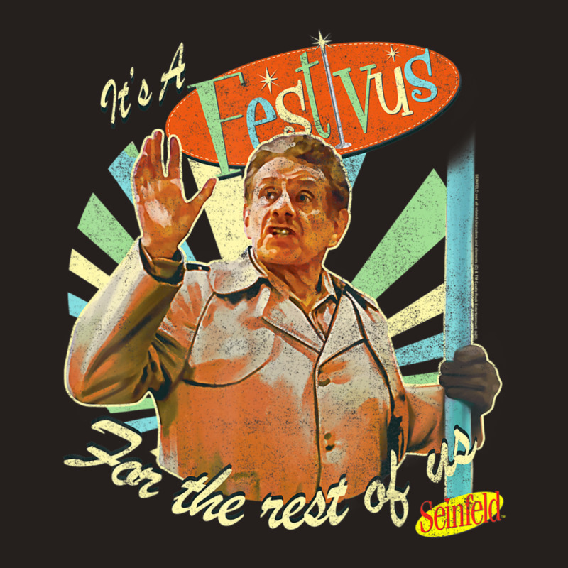 Seinfeld Festivus Frank Costanza Festivus Pole Tank Top by laughingtuy | Artistshot