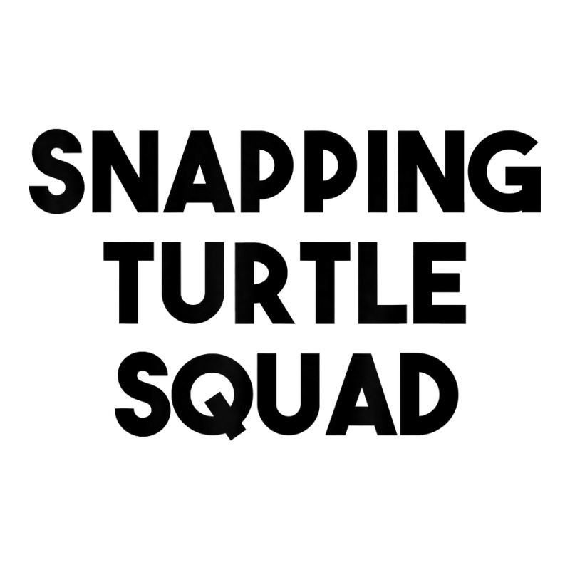 Snapping Turtle Lover Funny Snapping Turtle Squad 3/4 Sleeve Shirt | Artistshot