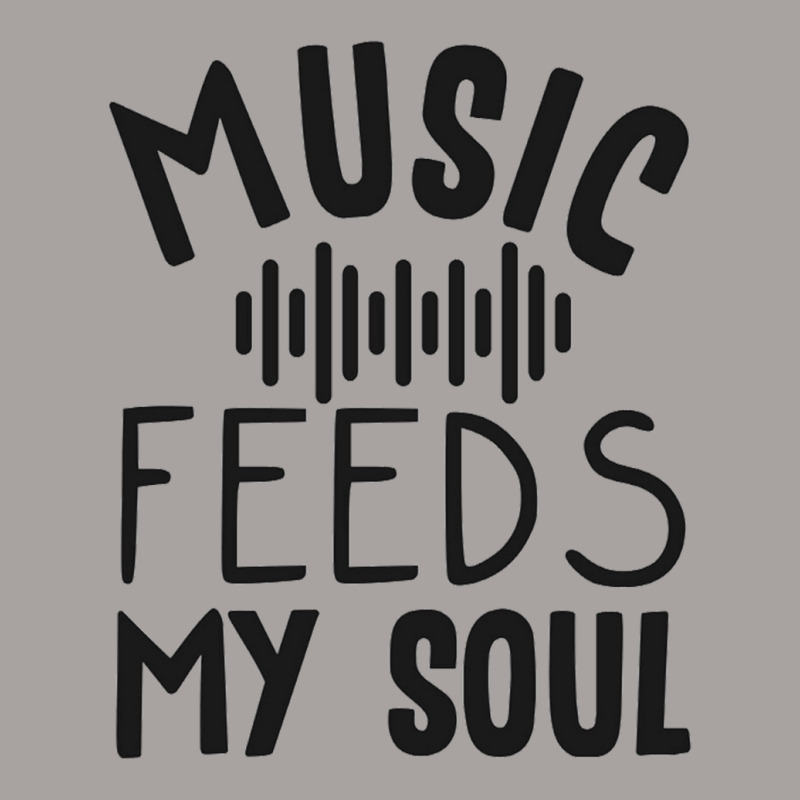 Music Feeds My Soul Black Letter Racerback Tank by cm-arts | Artistshot