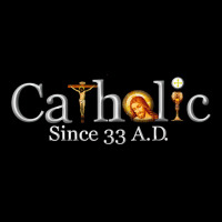 Catholic Since 33 Ad T Shirt V-neck Tee | Artistshot