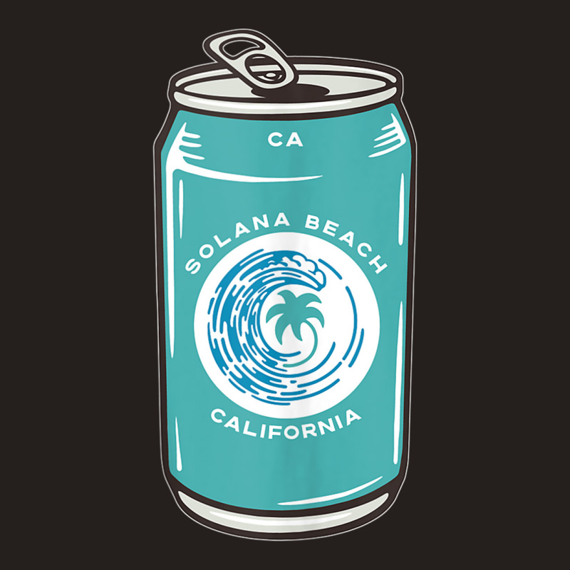 Solana Beach California Ca Beer Soda Pop Drinking Souvenir Tank Top Tank Top by cm-arts | Artistshot