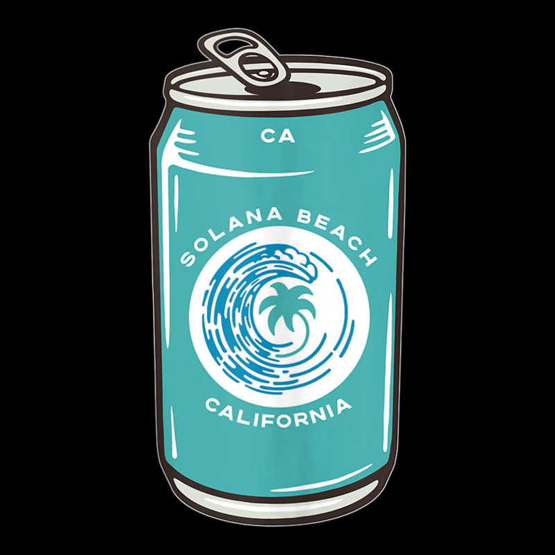 Solana Beach California Ca Beer Soda Pop Drinking Souvenir Tank Top Zipper Hoodie by cm-arts | Artistshot