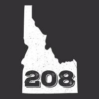 Area Code 208 Boise Idaho Home State Vintage Short | Artistshot