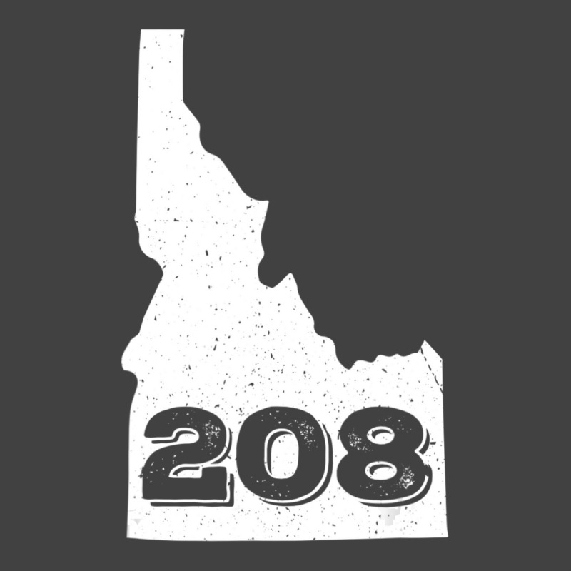 Area Code 208 Boise Idaho Home State Vintage T-Shirt by cm-arts | Artistshot