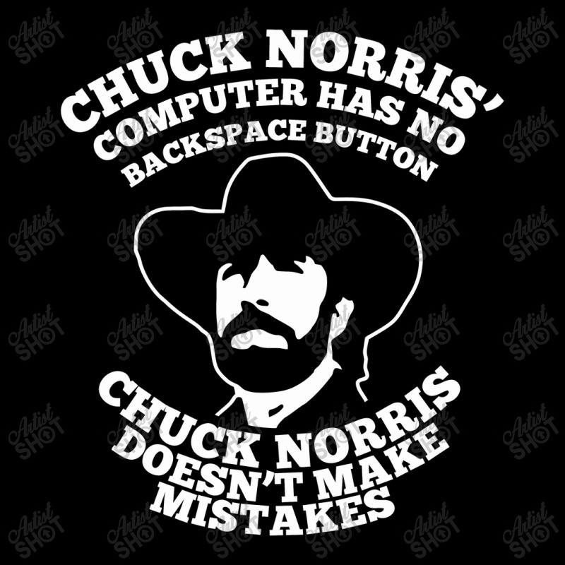 Chuck Norris Doesn't Make Mistakes Quote Pocket T-shirt | Artistshot