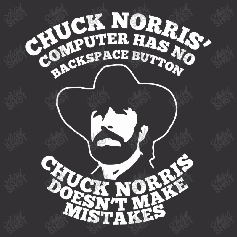 Chuck Norris Doesn't Make Mistakes Quote Vintage Short | Artistshot