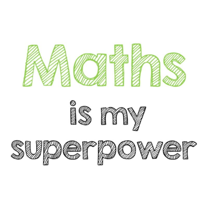 Maths Is My Superpower Stainless Steel Water Bottle | Artistshot