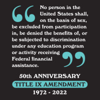 Title Ix 50th Anniversary U.s. Education Amendments Act 1972-2022 Vintage Cap | Artistshot