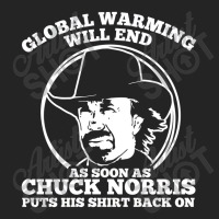 Chuck Norris Global Warming Quote 3/4 Sleeve Shirt | Artistshot