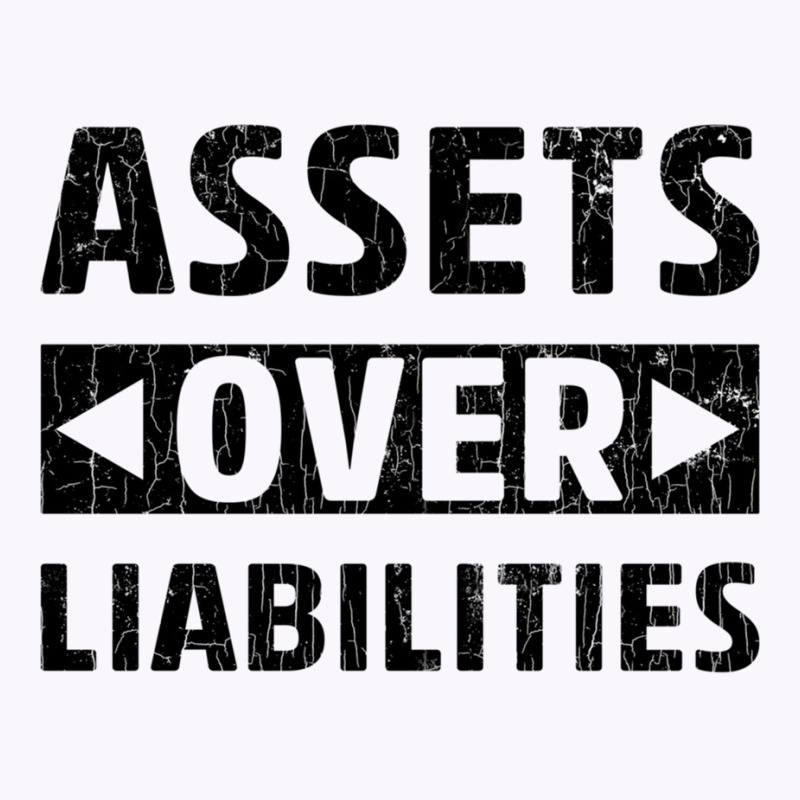 Assets Over Liabilities Funny Accounting Accountant Graphic Pullover H Tank Top by cm-arts | Artistshot