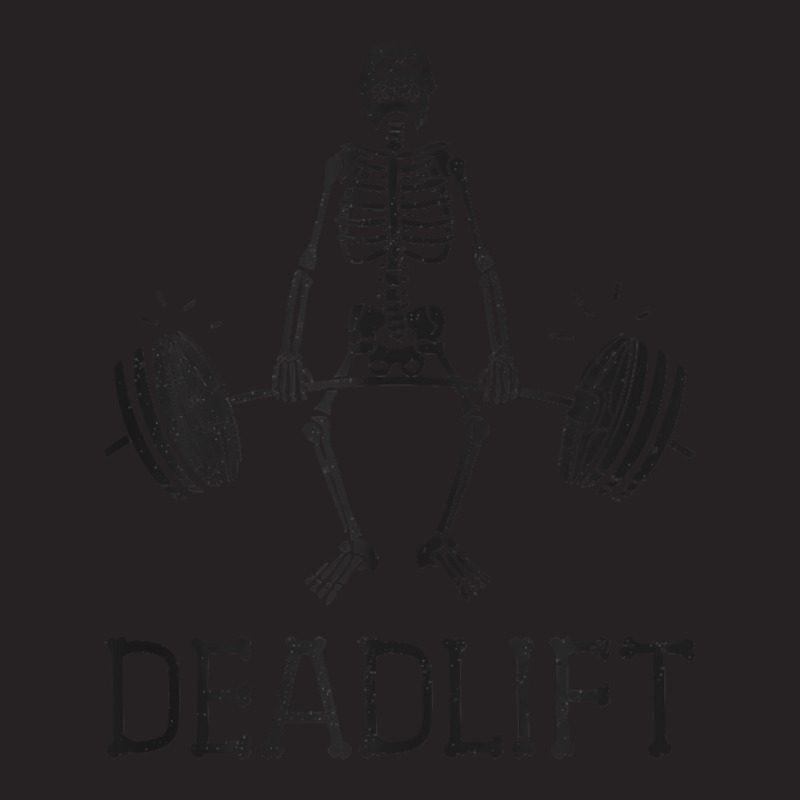 Deadlift Funny Halloween Skeleton Weight Lifting Workout Tank Top Vintage Cap | Artistshot