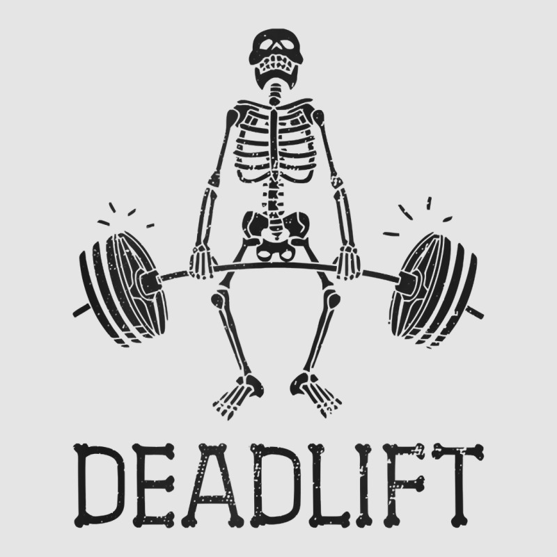 Deadlift Funny Halloween Skeleton Weight Lifting Workout Tank Top Medium-length Apron | Artistshot