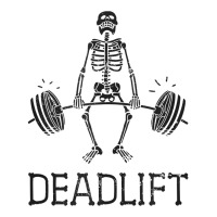 Deadlift Funny Halloween Skeleton Weight Lifting Workout Tank Top Sticker | Artistshot