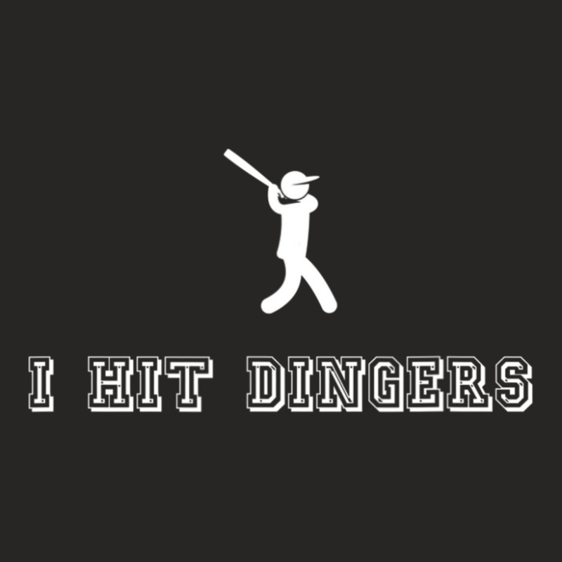 Big Al's I Hit Dingers Ladies Fitted T-Shirt by cm-arts | Artistshot