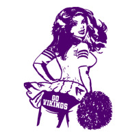 Minnesota Retro Cheerleader Sticker | Artistshot