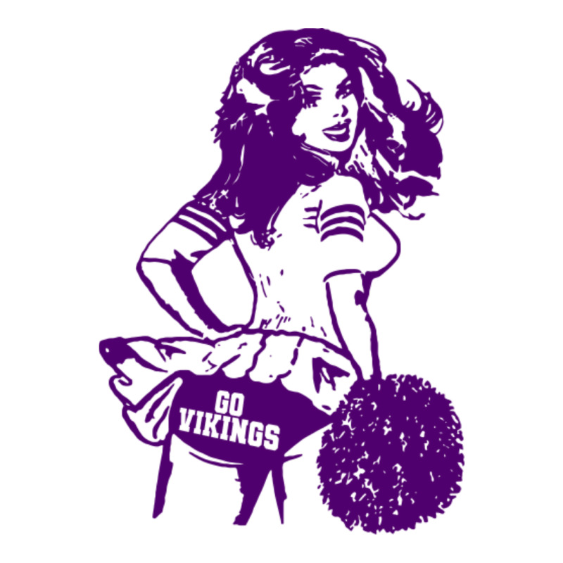 Minnesota Retro Cheerleader Sticker | Artistshot