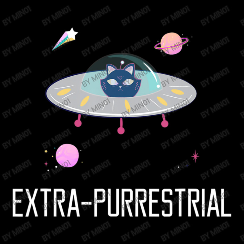 Extra Purrestrial Cat Alien Ufo Martian Ufologist Space Adjustable Cap by Min01 | Artistshot