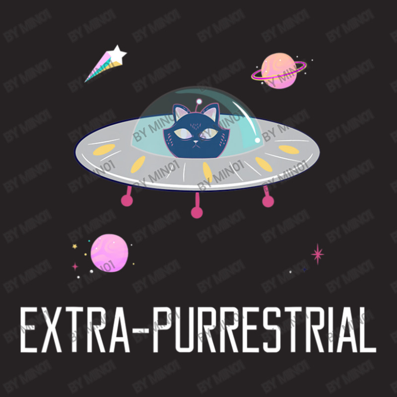 Extra Purrestrial Cat Alien Ufo Martian Ufologist Space Vintage Cap by Min01 | Artistshot