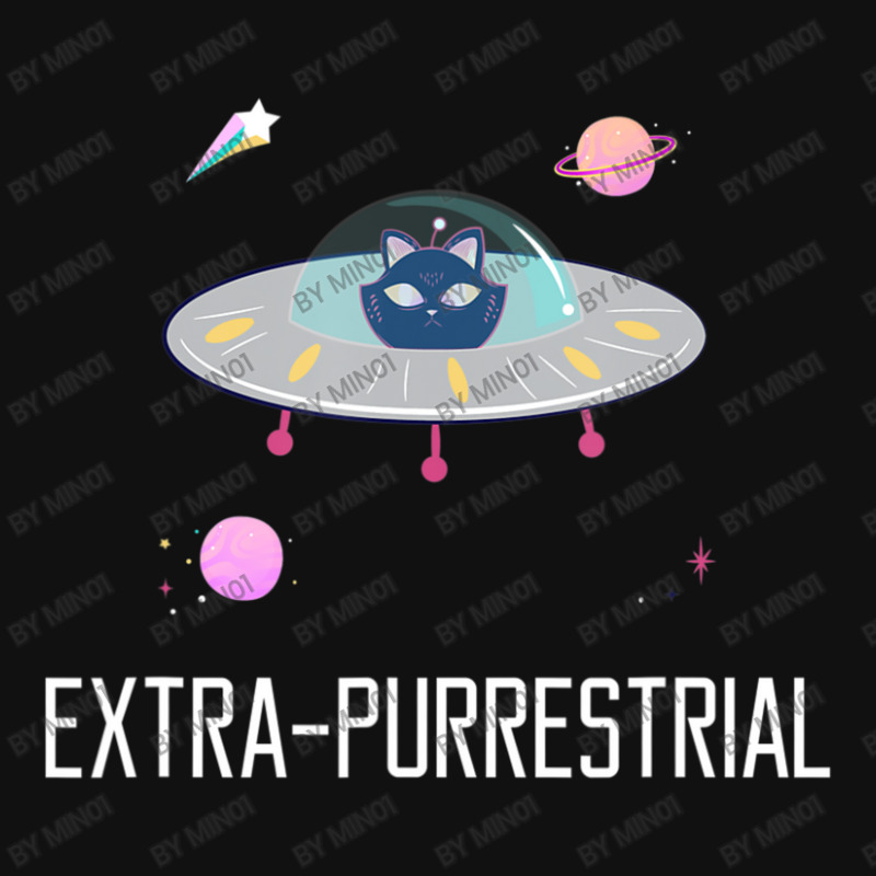 Extra Purrestrial Cat Alien Ufo Martian Ufologist Space Baby Bibs by Min01 | Artistshot