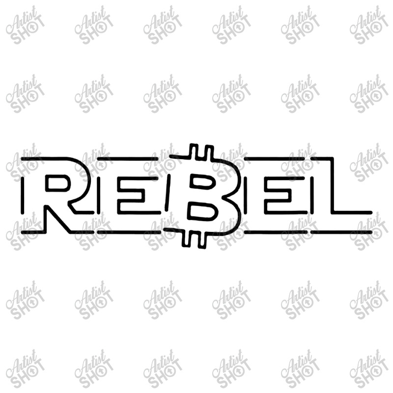 Rebel Bitcoin Unisex Hoodie | Artistshot