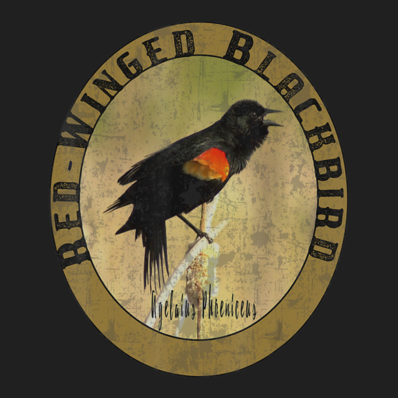 Birdwatcher Birder Nature Lover Red Winged Blackbird Ladies Polo Shirt by laughingtuy | Artistshot