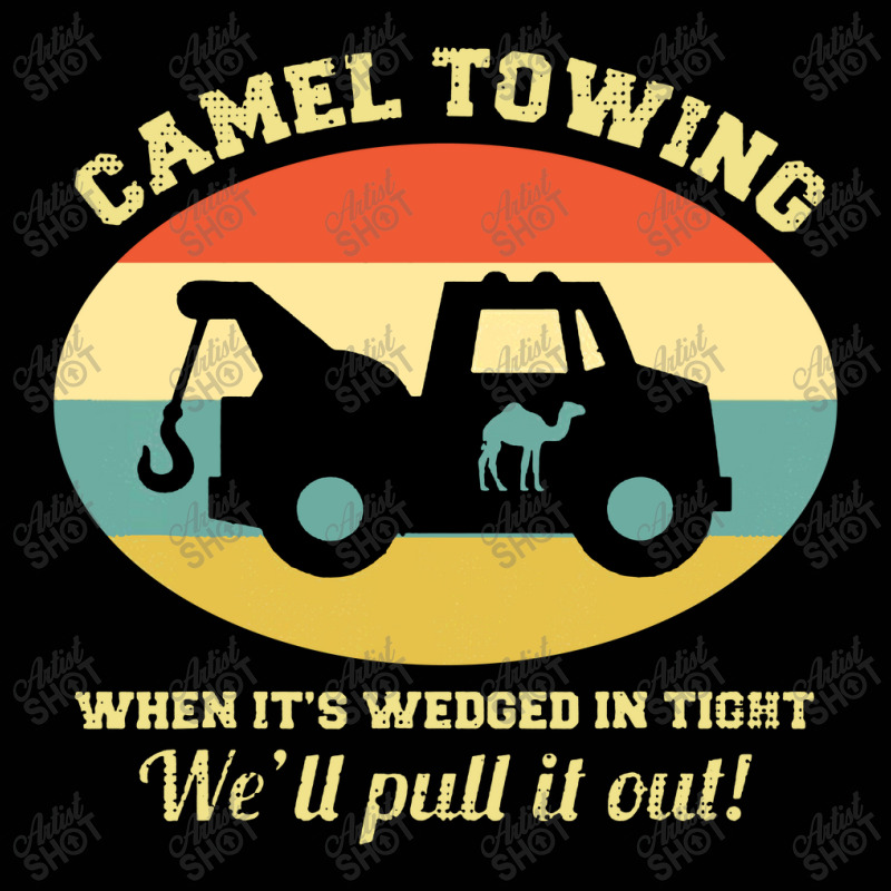 Camel Towing Retro Adult Humor Saying Toddler 3/4 Sleeve Tee by GassPoll | Artistshot