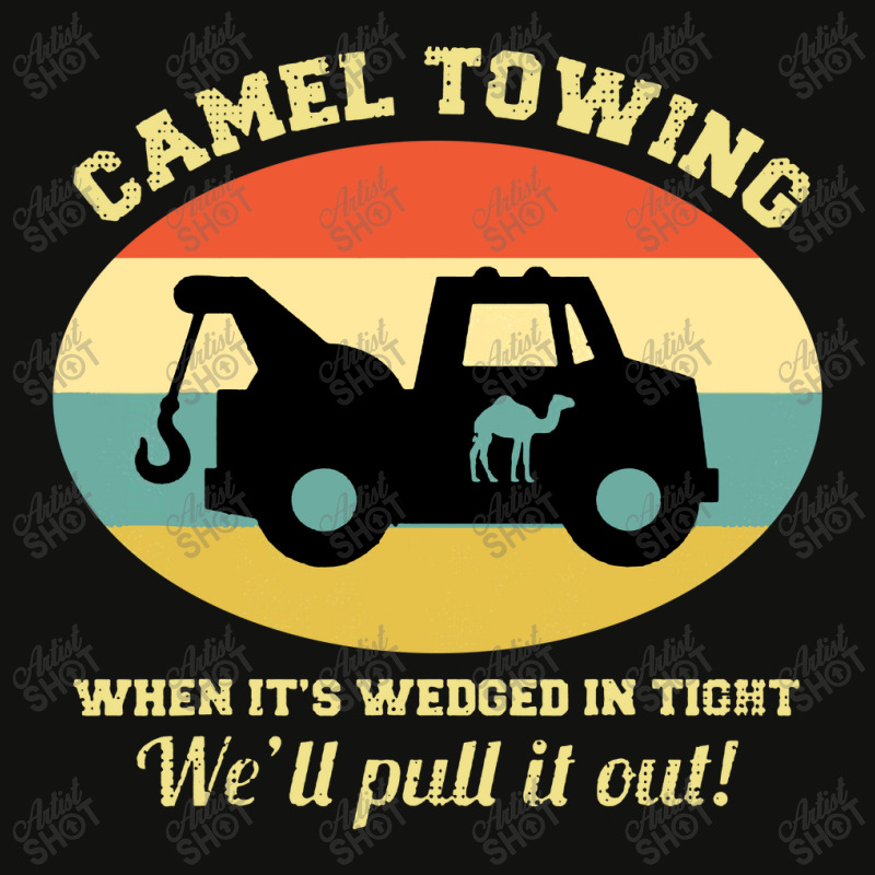 Camel Towing Retro Adult Humor Saying Scorecard Crop Tee by GassPoll | Artistshot