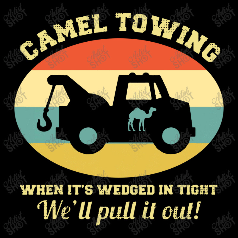 Camel Towing Retro Adult Humor Saying Cropped Sweater by GassPoll | Artistshot