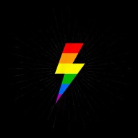 Lgbt Lightning Bolt Rainbow Gay Lesbian Pride Ray Legging | Artistshot