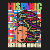 Hispanic Heritage Month Latin Country Flags T Shirt Classic T-shirt | Artistshot