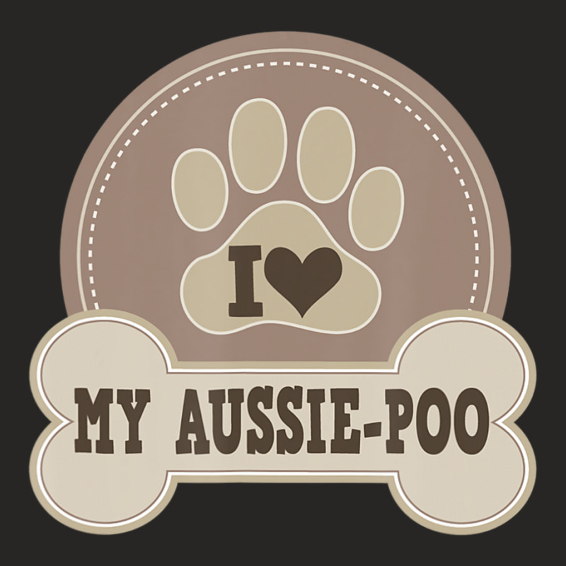 Aussie-poo Dog Lover Pet Owner Ladies Fitted T-Shirt by Bertrand Angulo | Artistshot