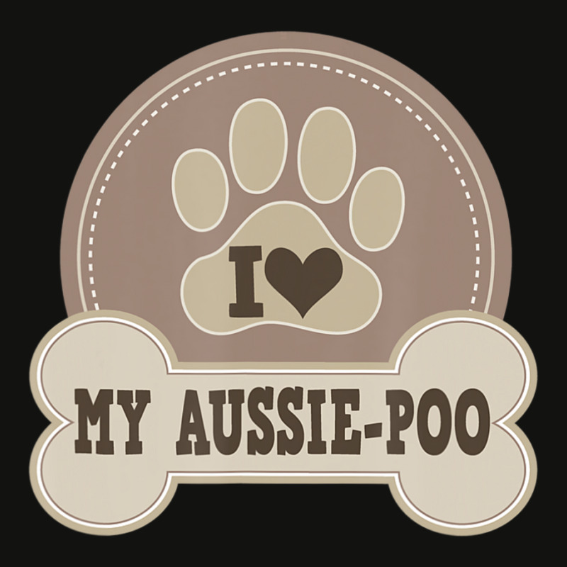 Aussie-poo Dog Lover Pet Owner Scorecard Crop Tee by Bertrand Angulo | Artistshot