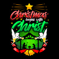 Christmas Begin With Christ Nativity Jesus Legging | Artistshot