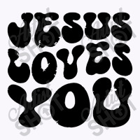 Vintage Retro Jesus Loves You Christian Tank Top | Artistshot