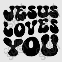 Vintage Retro Jesus Loves You Christian Hoodie & Jogger Set | Artistshot