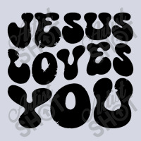 Vintage Retro Jesus Loves You Christian Fleece Short | Artistshot