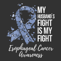 Womens My Husband’s Fight Is My Fight Esophageal Cancer Awareness V Baby Bodysuit | Artistshot