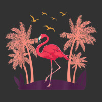 Coconut Palm Trees Exotic Bird Tropical Summer Flamingo T Shirt Baby Bodysuit | Artistshot