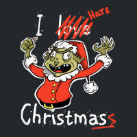 Grinch Hates Christmas, Grinch Hate Christmas, Grinch Hates, Christmas Crewneck Sweatshirt | Artistshot