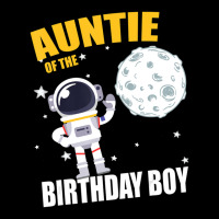 Auntie Of The Astronaut Birthday Boy Matching Men's 3/4 Sleeve Pajama Set | Artistshot