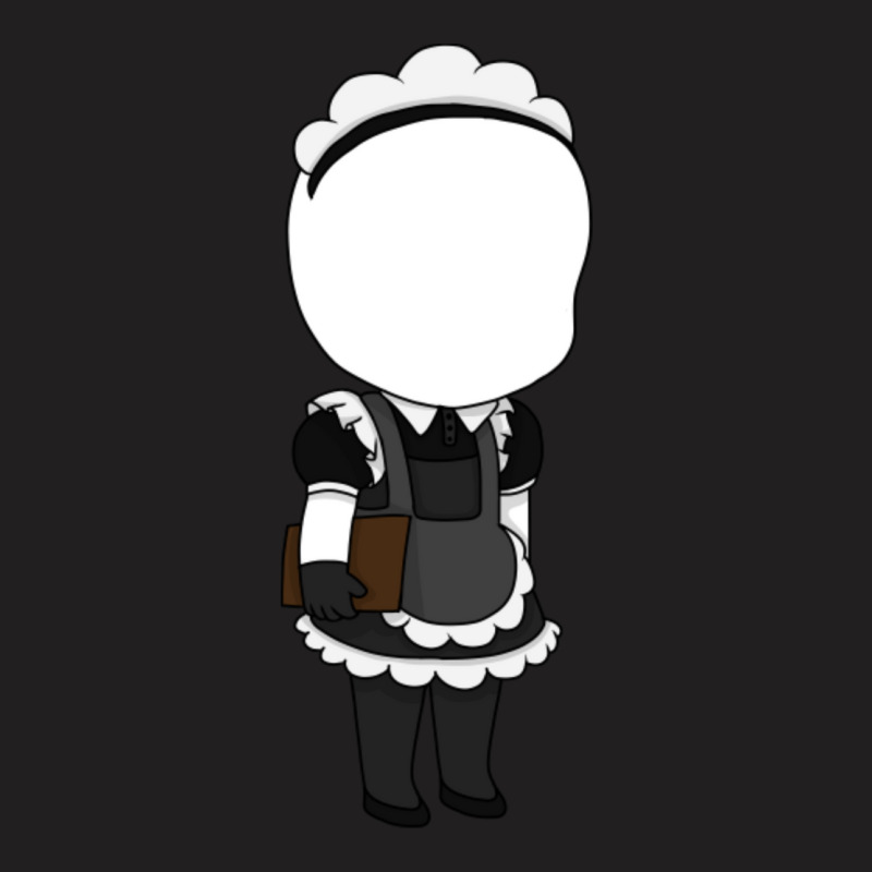 Slenderman Maid Chibi T-shirt | Artistshot